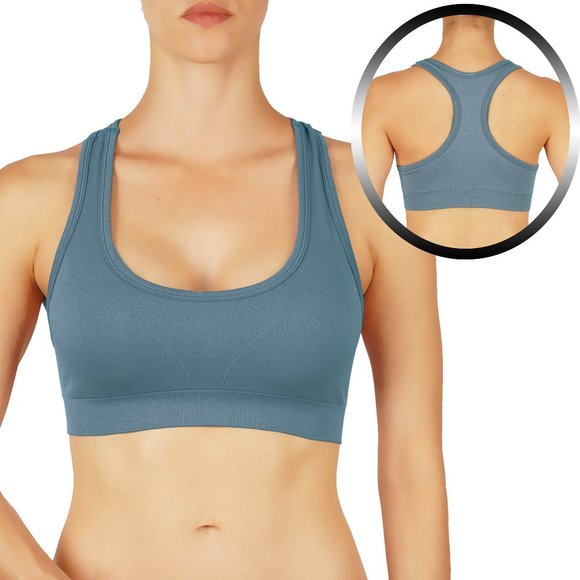 Mono B Tops - Super soft sports bra with racerback (AT1907)